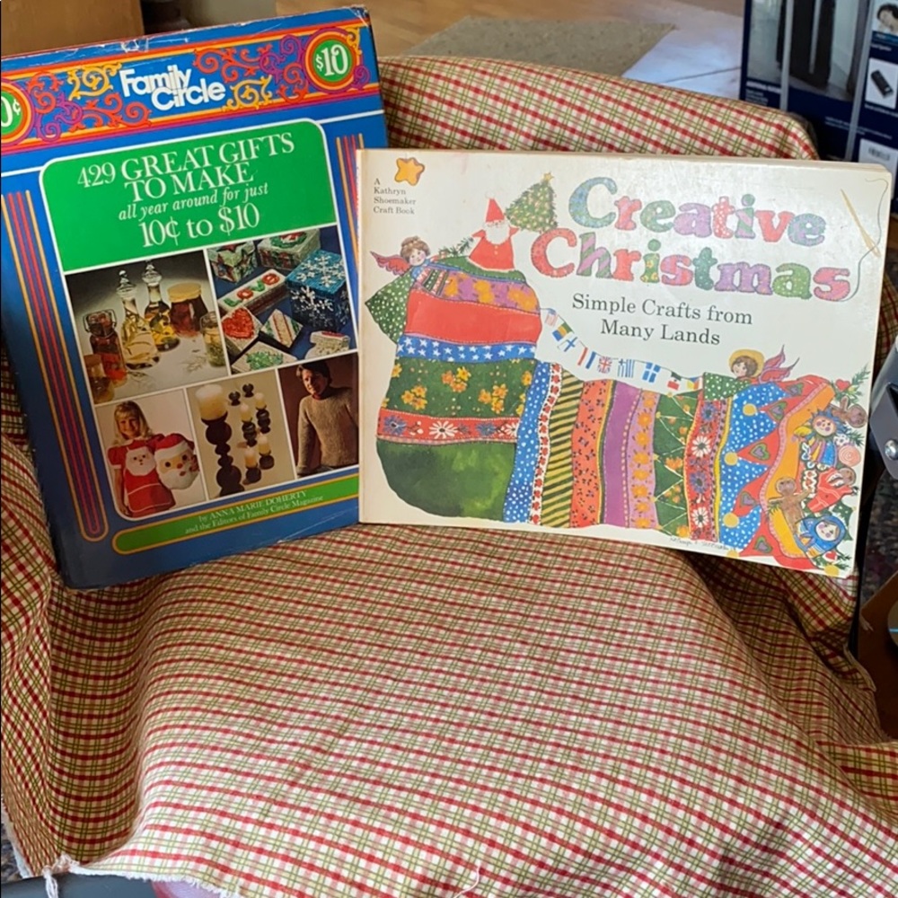 Family Circle; 2 Craft Books; Christmas Crafts